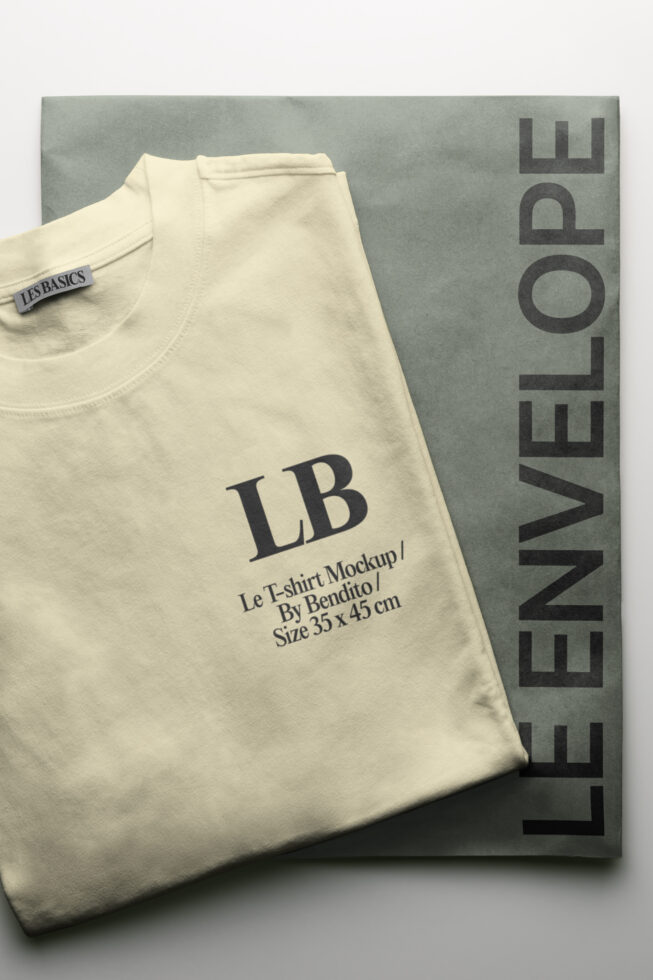 Le T-Shirt LB25W34 Mockup preview 4