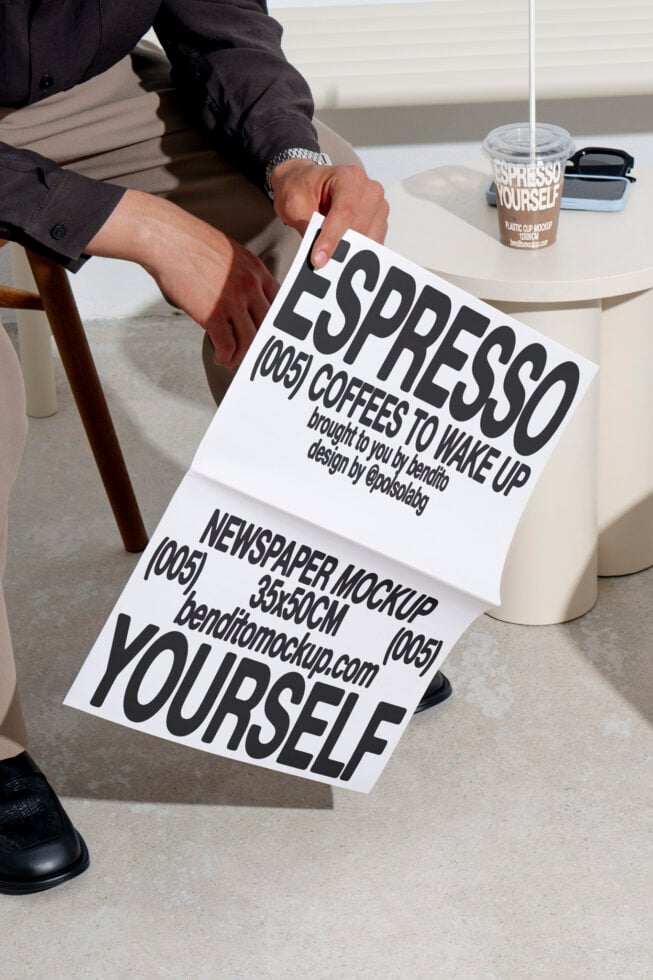 Newspaper EY Mockup
