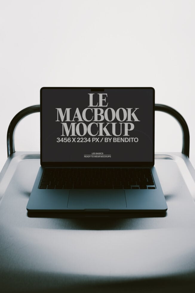 Le MacBook LB26W23 Mockup preview 4