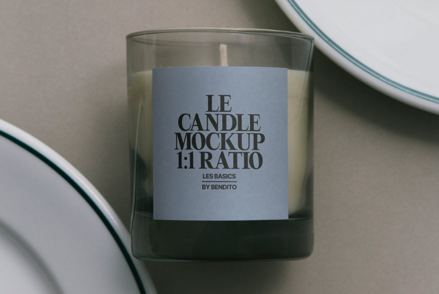 Le Candle LB25W28 Mockup preview 2