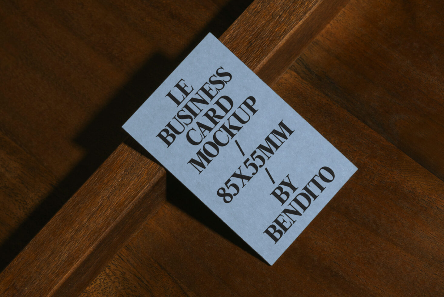 Le Business Card LB25W26 Mockup preview 2
