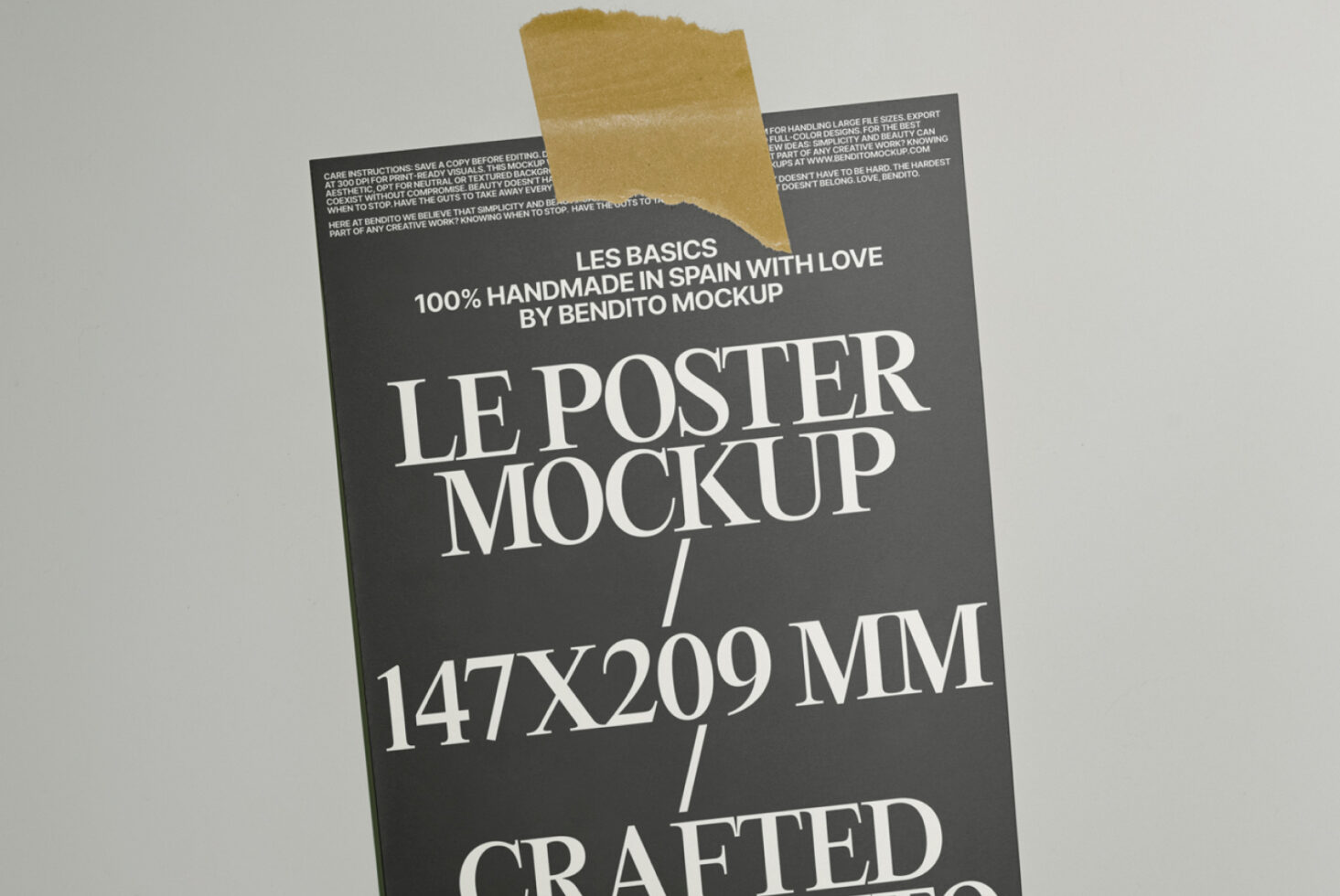 Le Poster LB25W09 Mockup preview 2