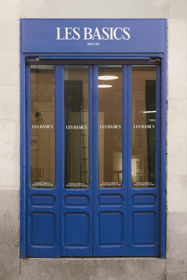Le Facade LB25W14 Mockup