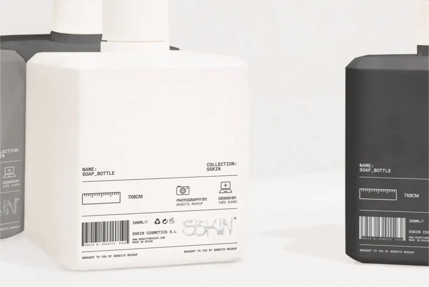 Soap Bottle SS02 Mockup preview 2