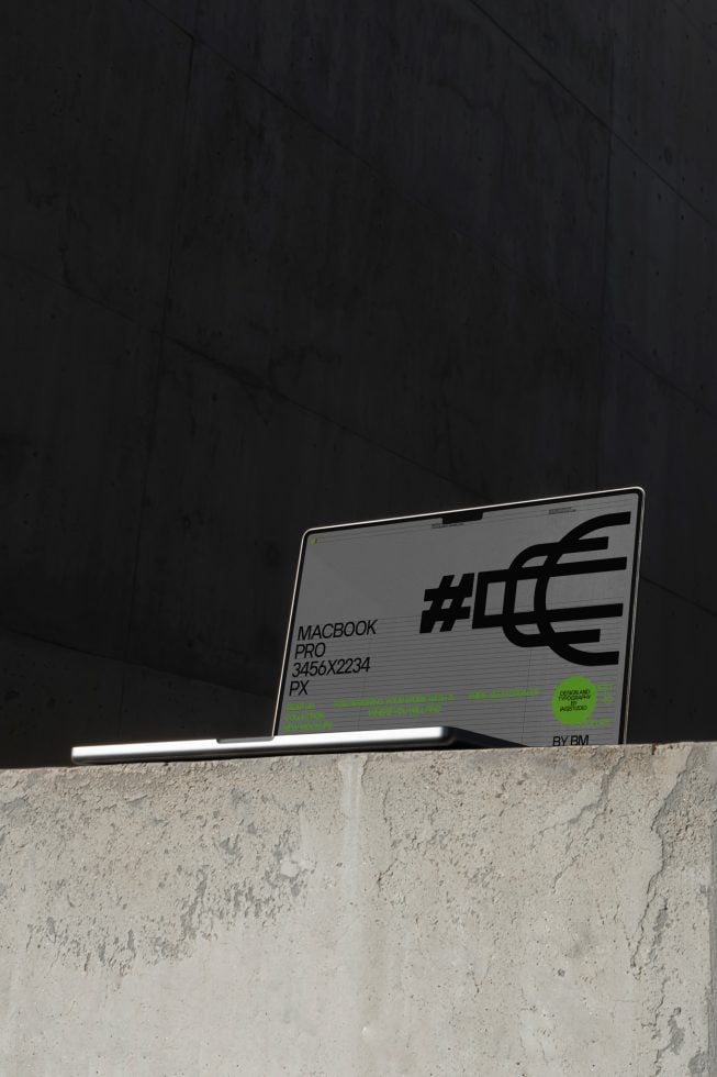 Macbook Pro #CCC02 Mockup