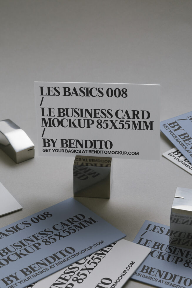 Le Business Card LB25W24 Mockup