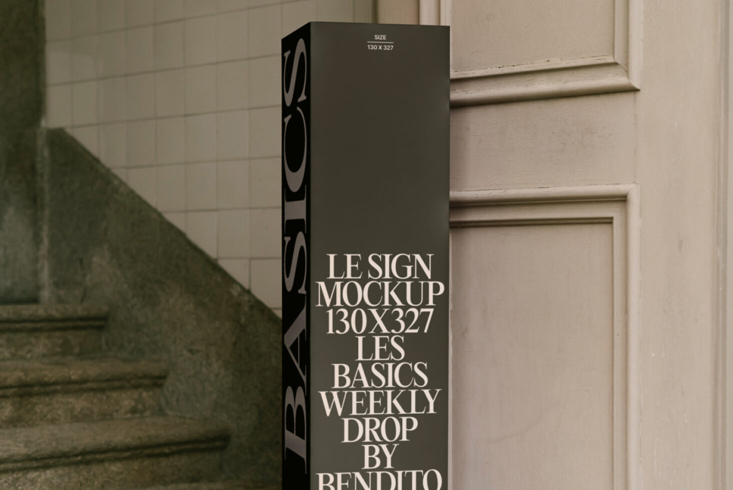 Le Sign LB25W07 Mockup preview 2
