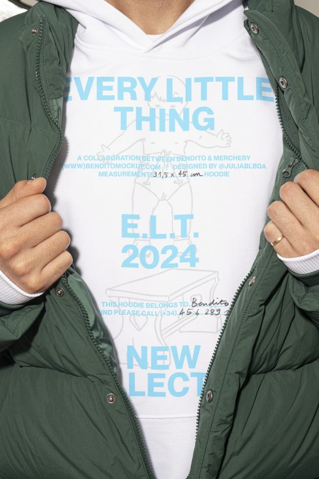 Hoodie ELT02 Mockup
