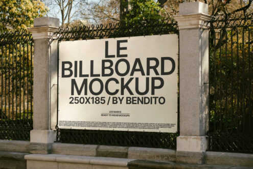 Le Billboard LB25W0302 Mockup