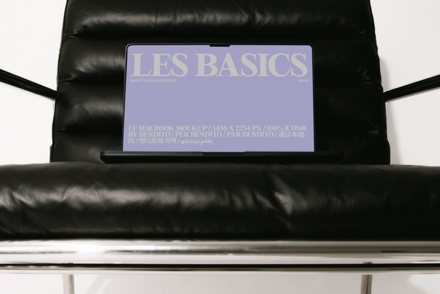 Le MacBook LB26W26 Mockup preview 2