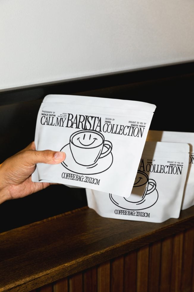 Coffee Bag CMB02 Mockup
