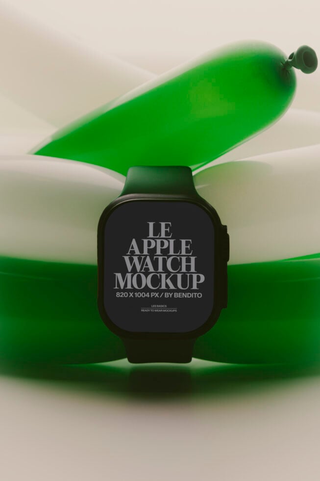 Le Apple Watch LB26W35 Mockup preview 4