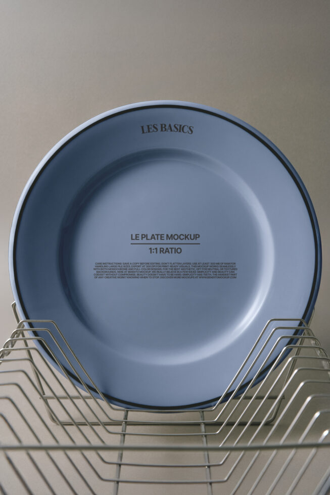 Le Plate LB25W28 Mockup preview 4