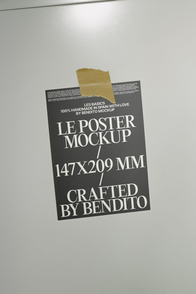 Le Poster LB25W09 Mockup preview 4
