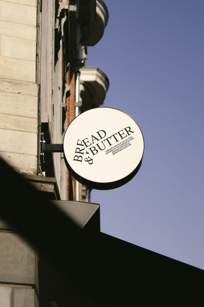 Sign BandB Mockup