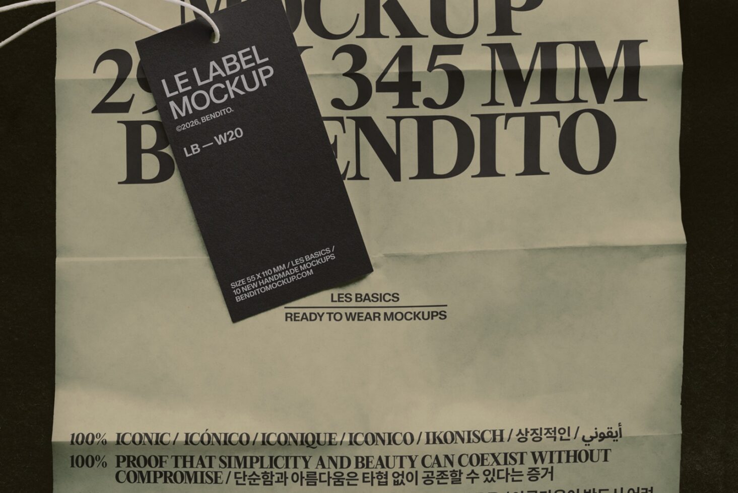 Le Label LB26W2003 Mockup preview 2