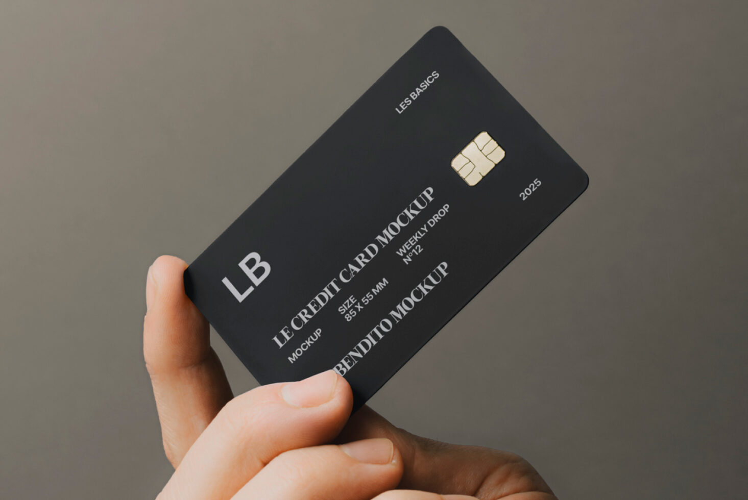 Le Credit Card LB25W12 Mockup preview 2