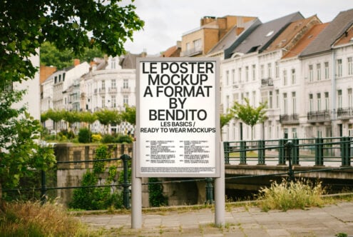 Le Poster LB25W0404 Mockup
