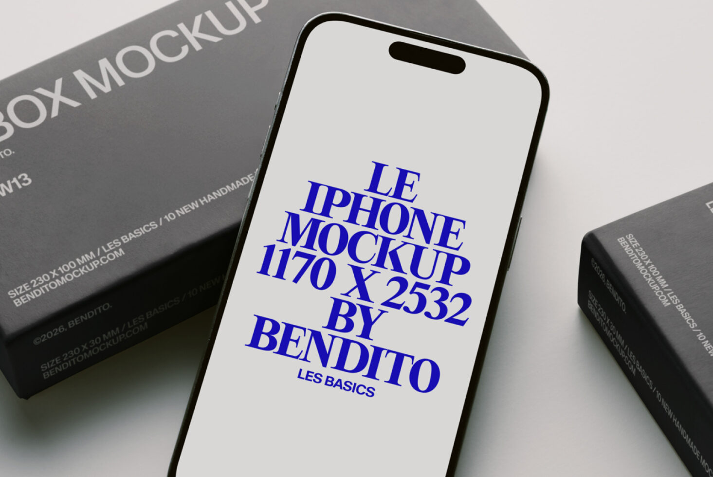 Le iPhone LB26W13 Mockup preview 2