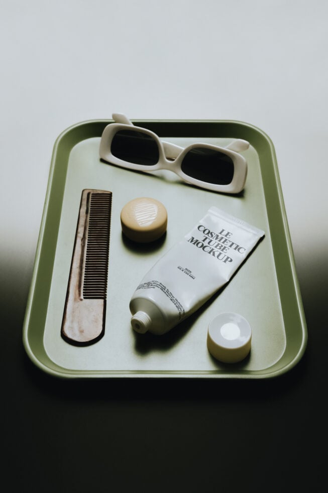 Le Cosmetic Tube LB26W22 Mockup