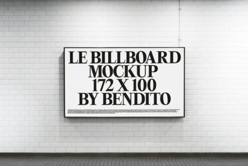 Le Billboard LB26W19 Mockup