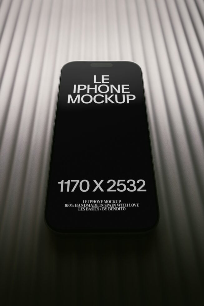 Le iPhone LB26W2902 Mockup preview 4