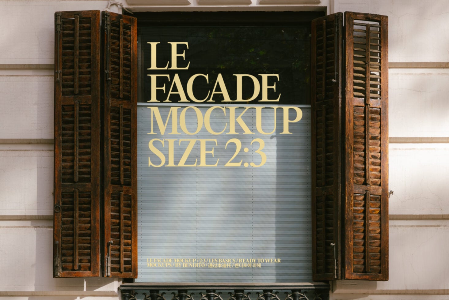 Le Facade LB26W12 Mockup preview 2