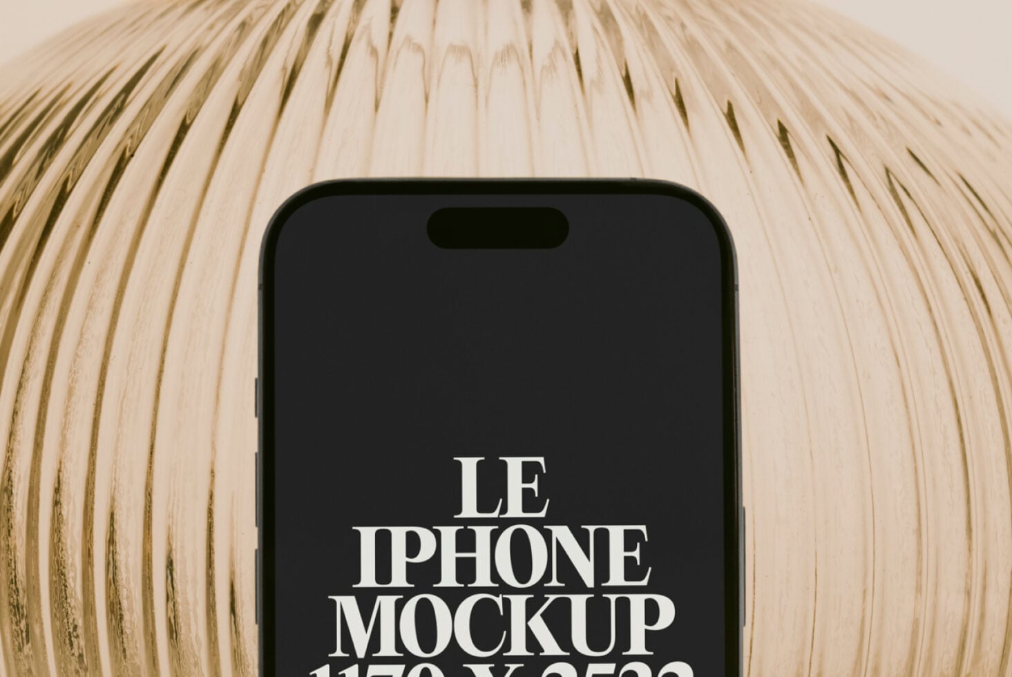 Le iPhone LB26W0203 Mockup preview 2