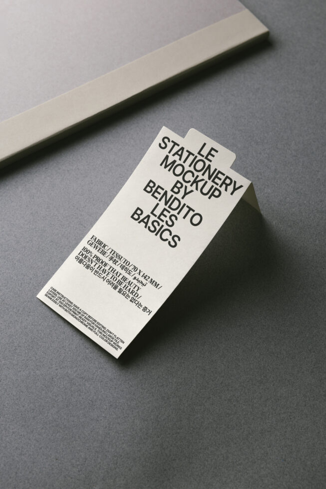 Le Stationery LB25W3701 Mockup