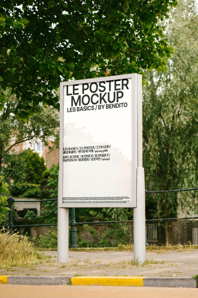 Le Poster LB25W0403 Mockup