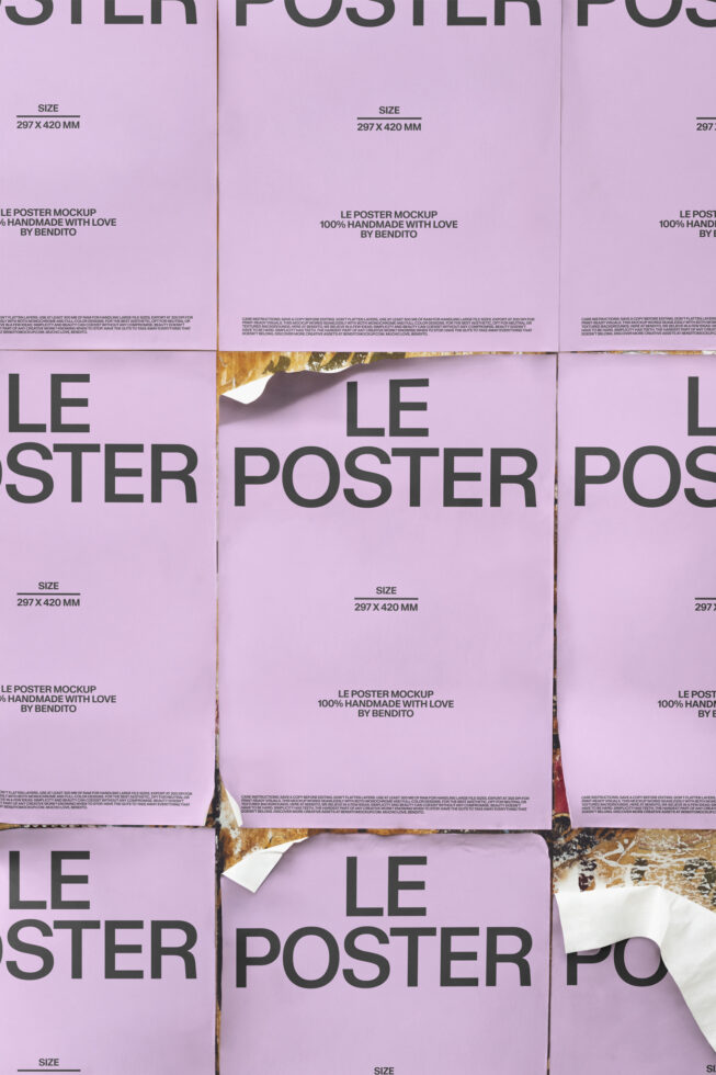 Le Poster LB26W08 Mockup preview 4