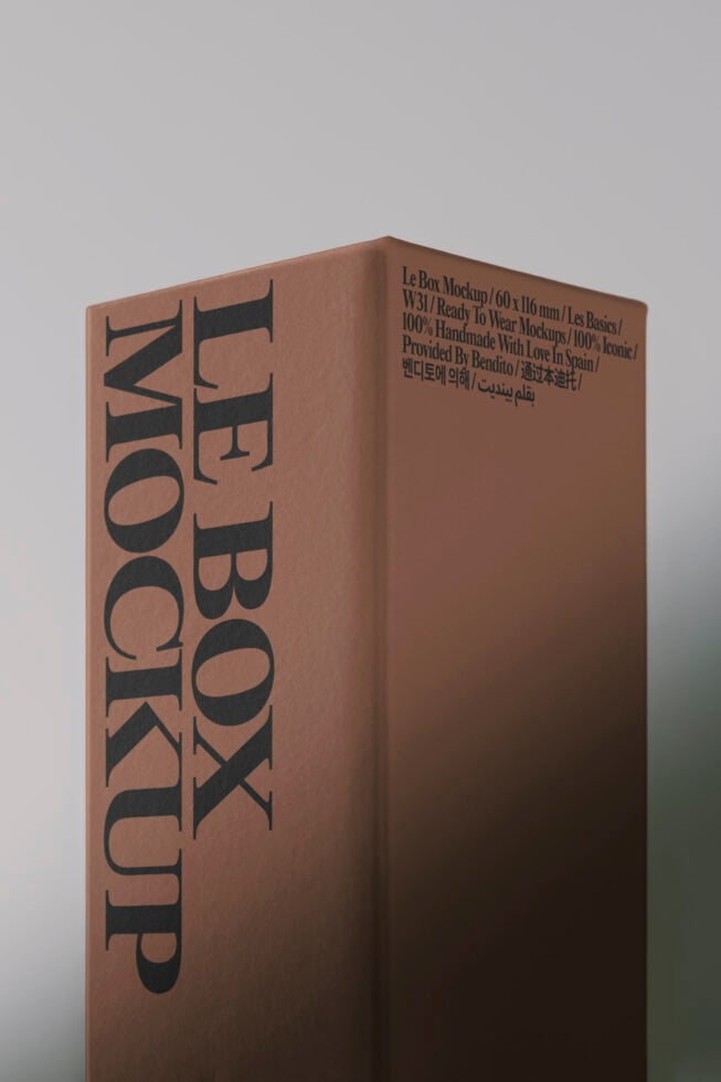 Le Box LB26W3102 Mockup