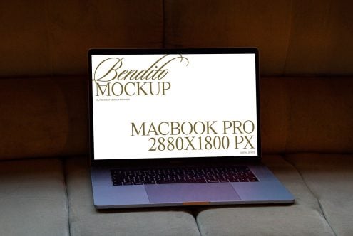 Macbook Pro F 03 Mockup