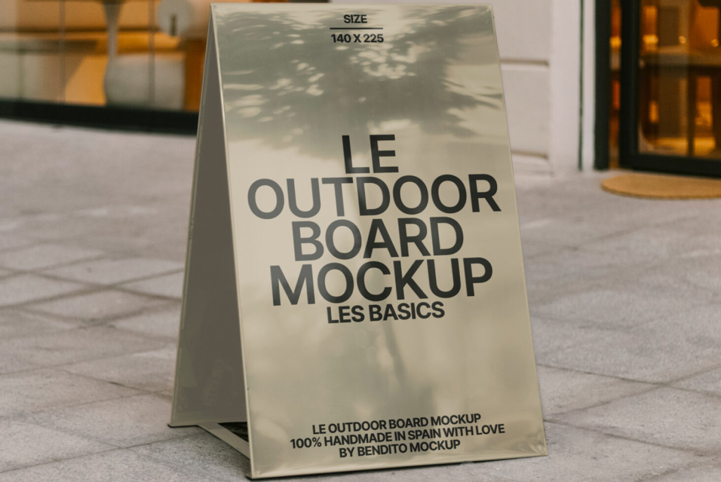 Le Outdoor Board LB25W09 Mockup preview 2