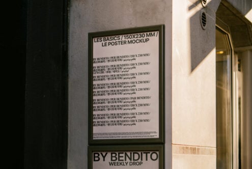 Le Poster LB25W0301 Mockup