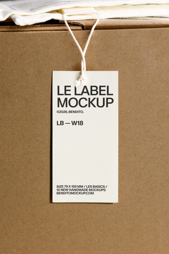 Le Label LB26W18 Mockup preview 4