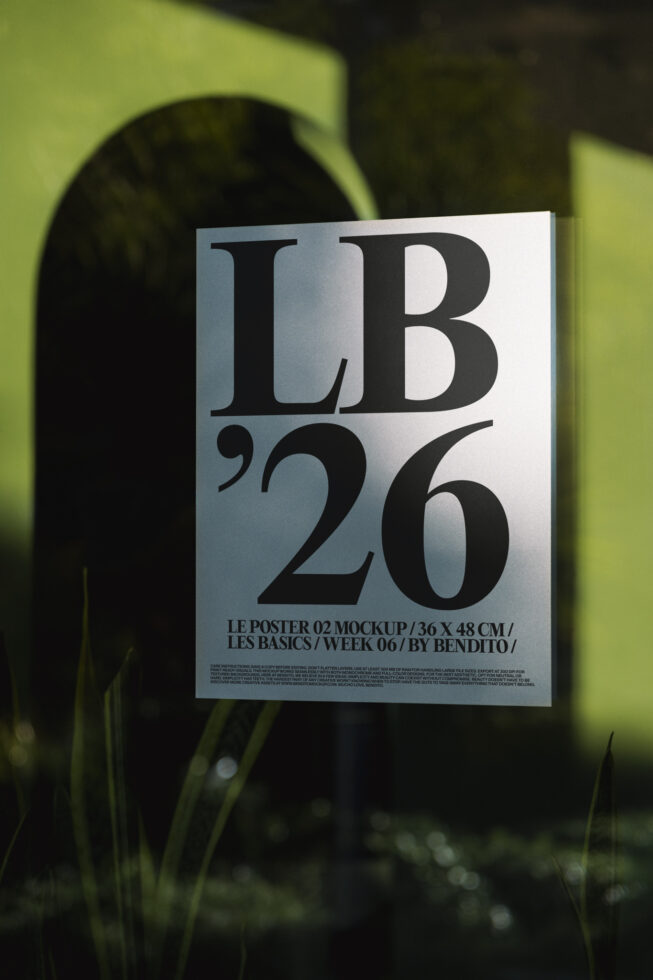Le Poster LB26W0602 Mockup