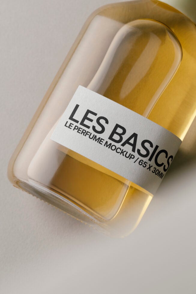 Le Perfume Bottle LB25W30 Mockup