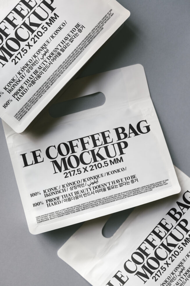 Le Coffee Bag LB25W1003 Mockup