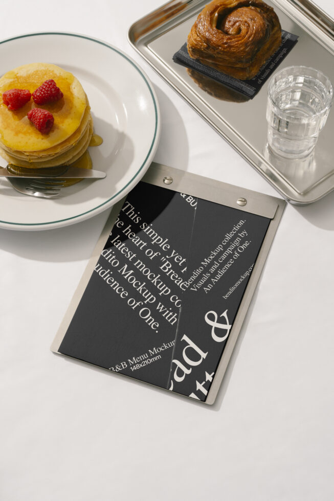Menu BandB Mockup preview 4