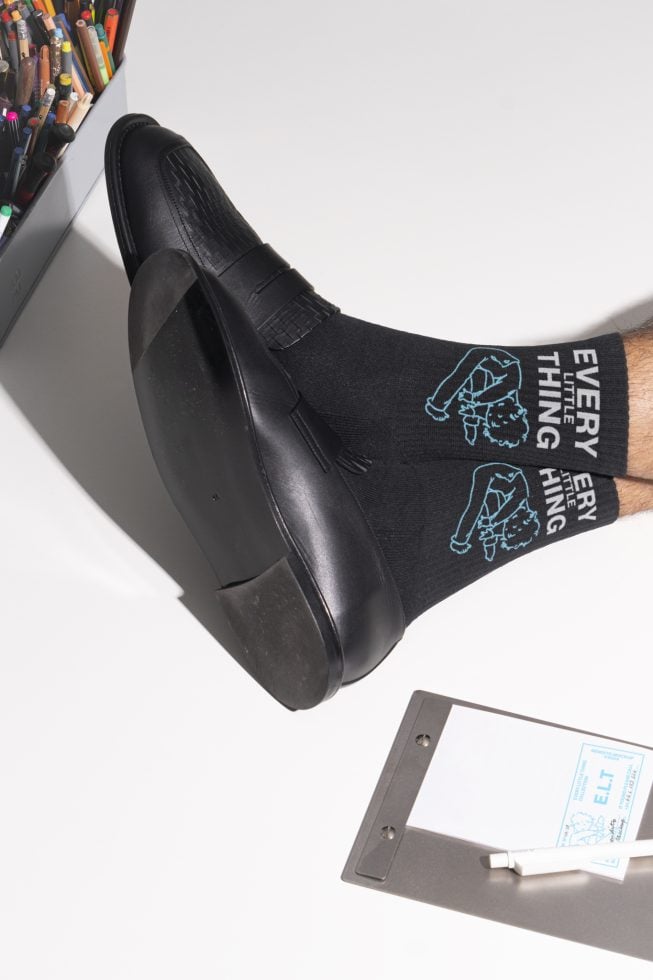 Sock ELT01 Mockup