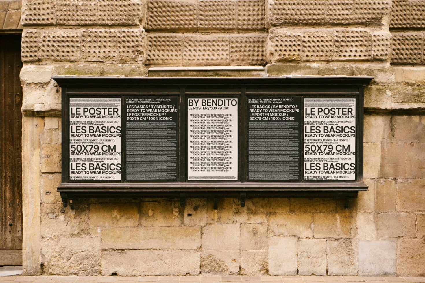 Le Poster LB25W0401 Mockup preview 4