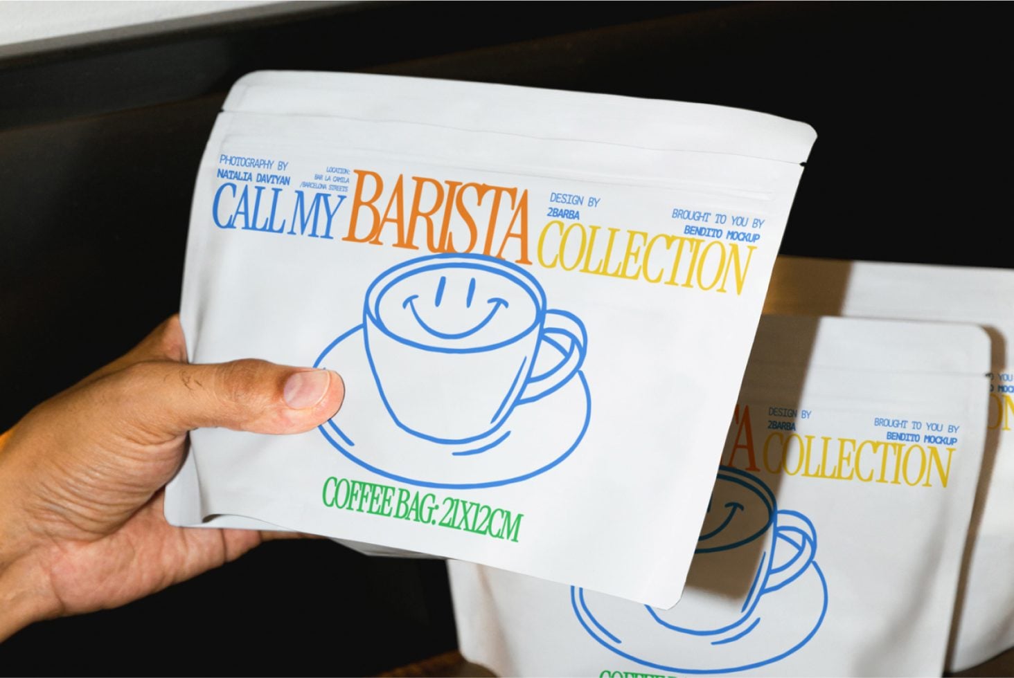Coffee Bag CMB02 Mockup preview 2