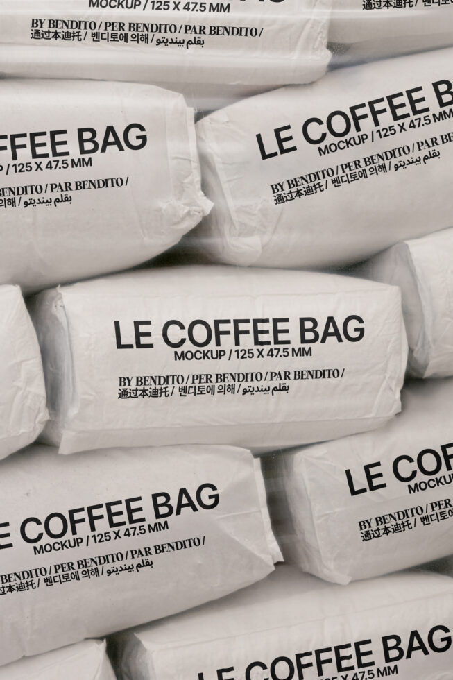 Le Coffee Bag LB25W18 Mockup
