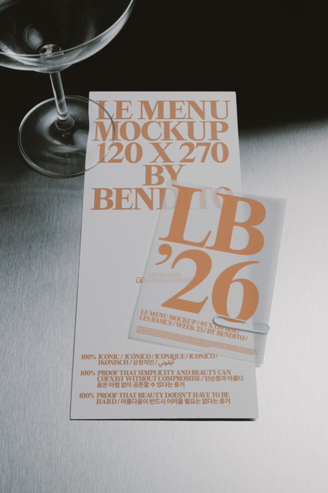Le Menu LB26W2301 Mockup preview 4