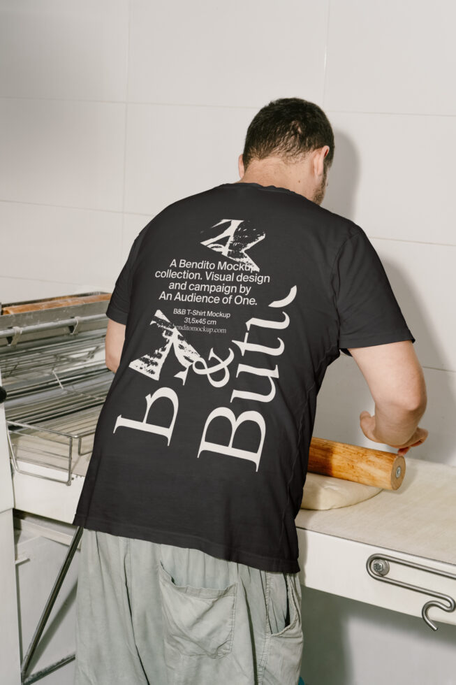 T-Shirt BandB01 Mockup preview 4