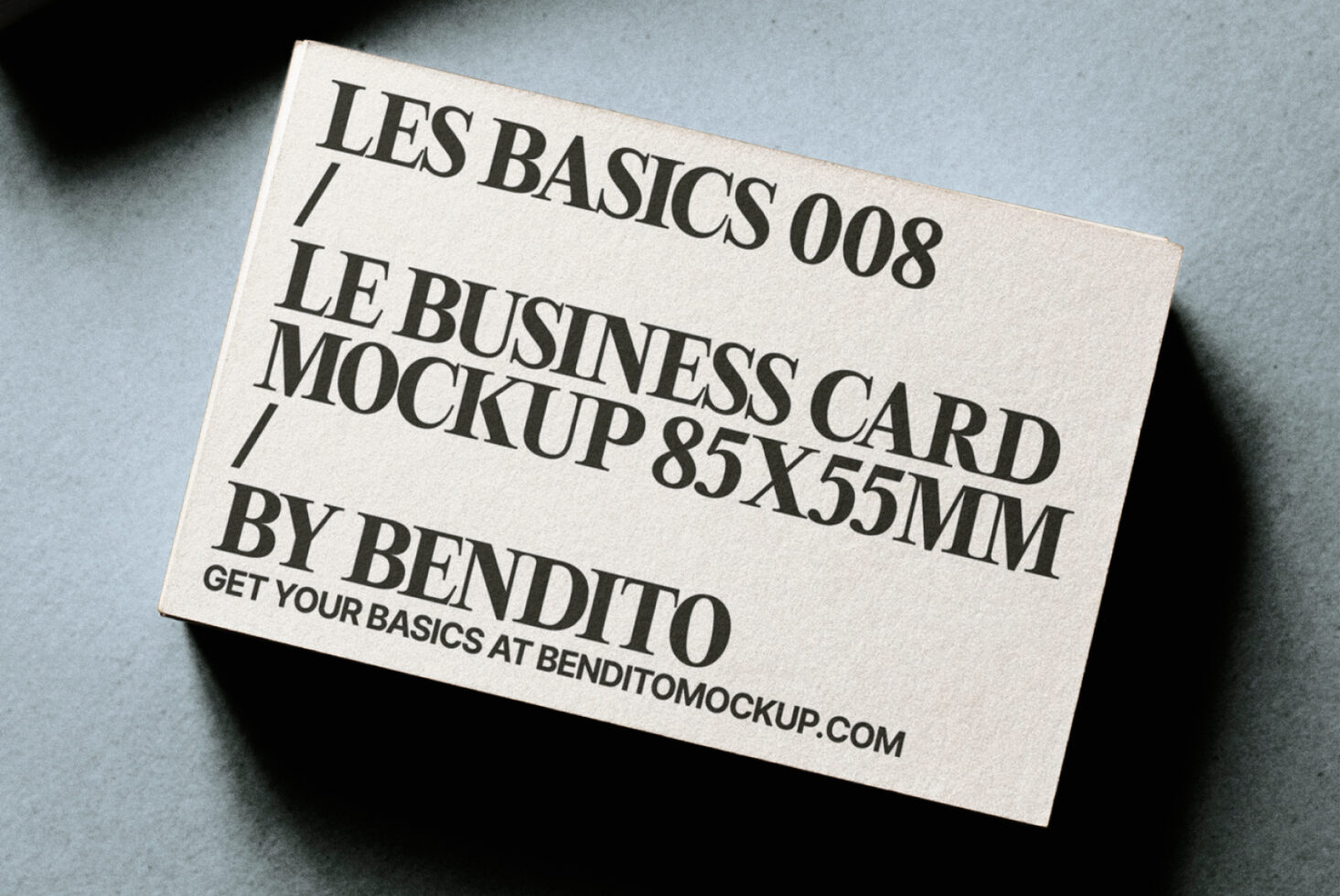 Le Business Card LB25W08 Mockup preview 2