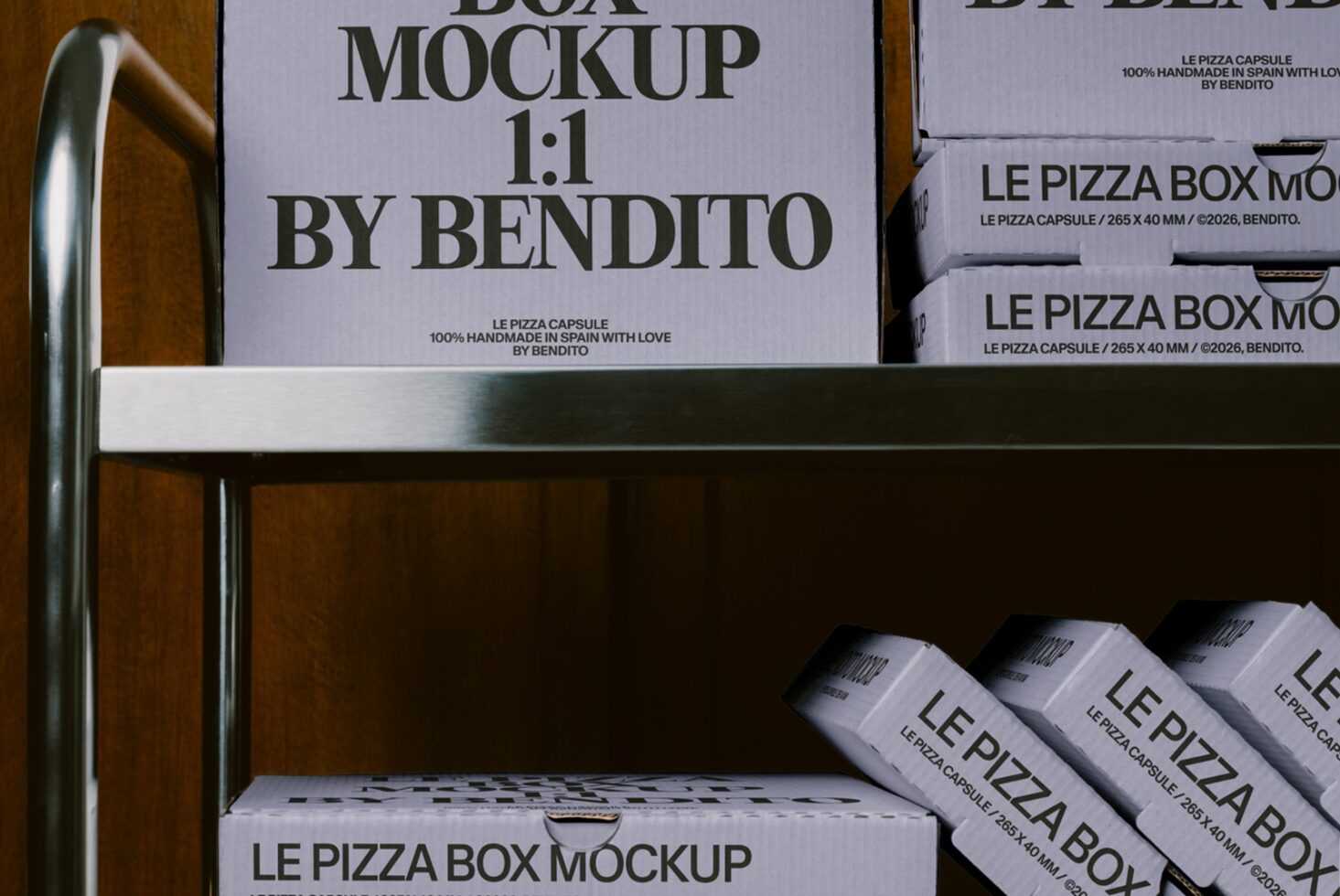 Le Pizza Box LB26W2801 Mockup preview 2