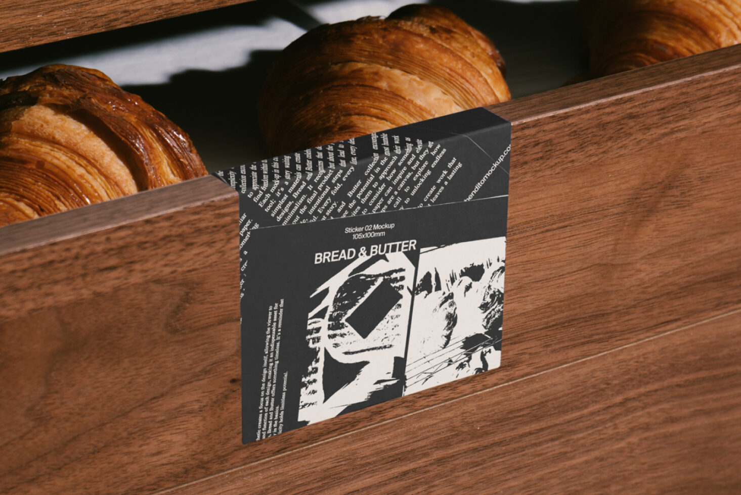 Sticker BandB02 Mockup preview 2
