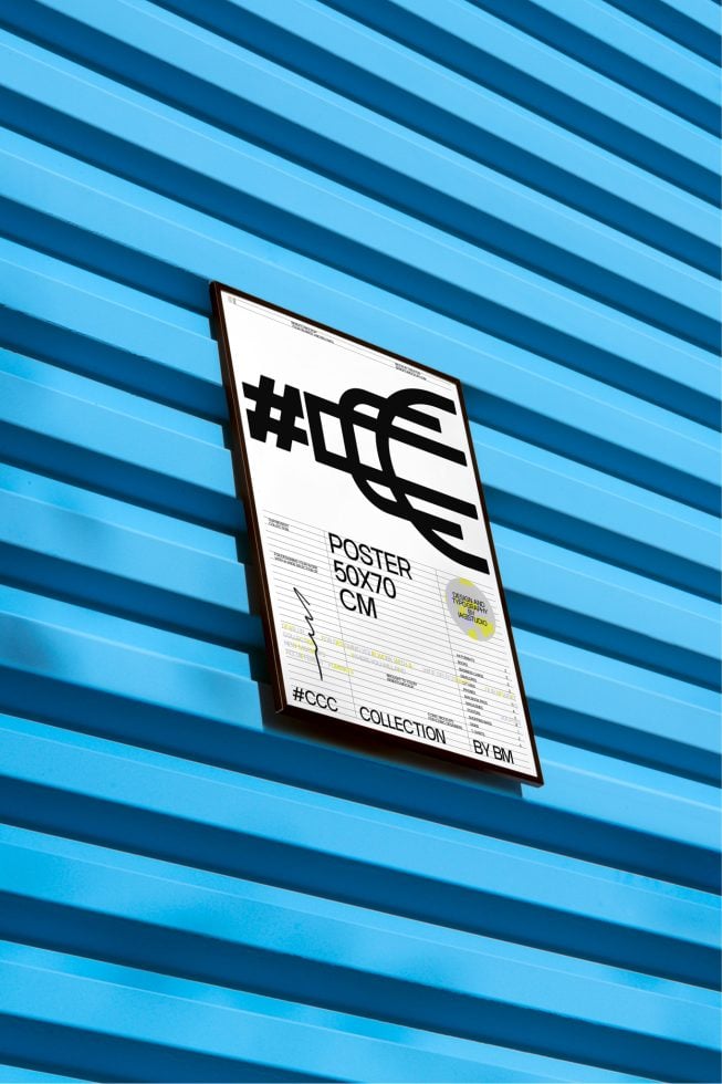 Poster #CCC04 Mockup